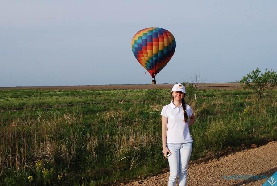 «Владивосток FM» подарил слушателям полет на воздушном шаре